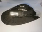 Night Rider Black Brim – Matte Black Cycling Helmet Brim with UV50 Visor and 170° Clear Vision - Image 2