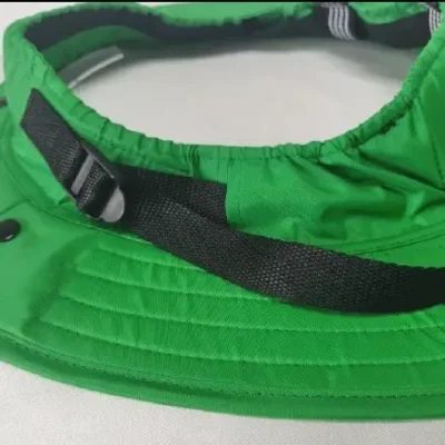 ShadyRider sunburn preventing cycling helmet brim with UV 50 visor providing bike riding shade & 170° clear forward & upwards brim vision for safer riding.