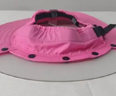 ShadyRider sunburn preventing cycling helmet brim with UV 50 visor providing bike riding shade & 170° clear forward & upwards brim vision for safer riding.