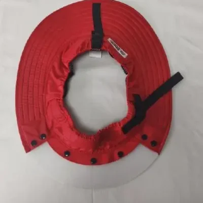 ShadyRider sunburn preventing cycling helmet brim with UV 50 visor providing bike riding shade & 170° clear forward & upwards brim vision for safer riding.